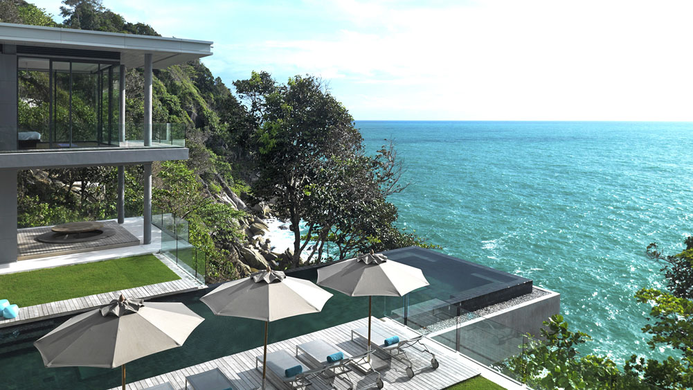 Villa Amanzi Kamala - Clifftop luxury villa with panoramic ocean views